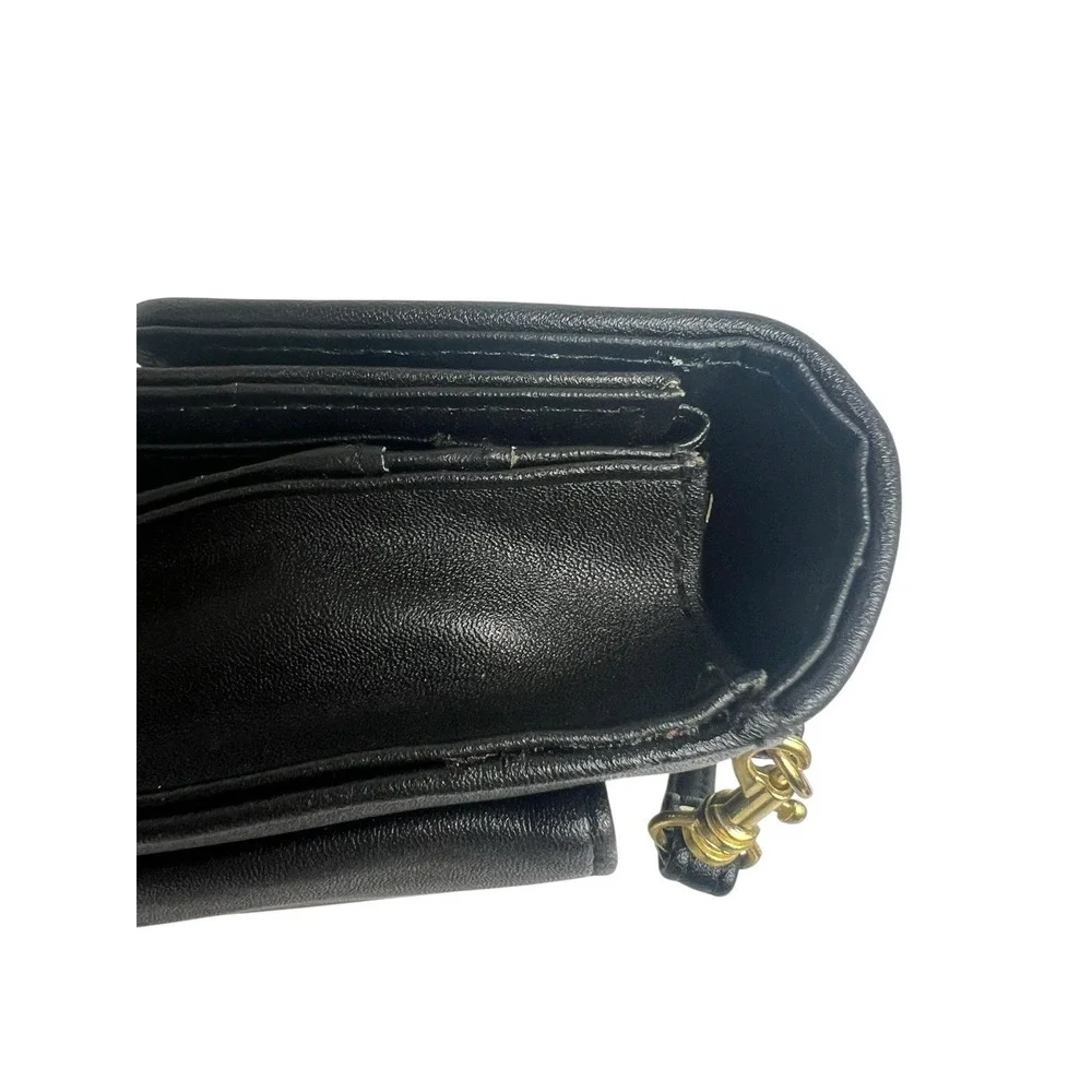 Rosetti Black Basketweave Convertible Whopper Crossbody Clutch Wallet + Cosmetic